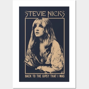 stevie nick retro Posters and Art